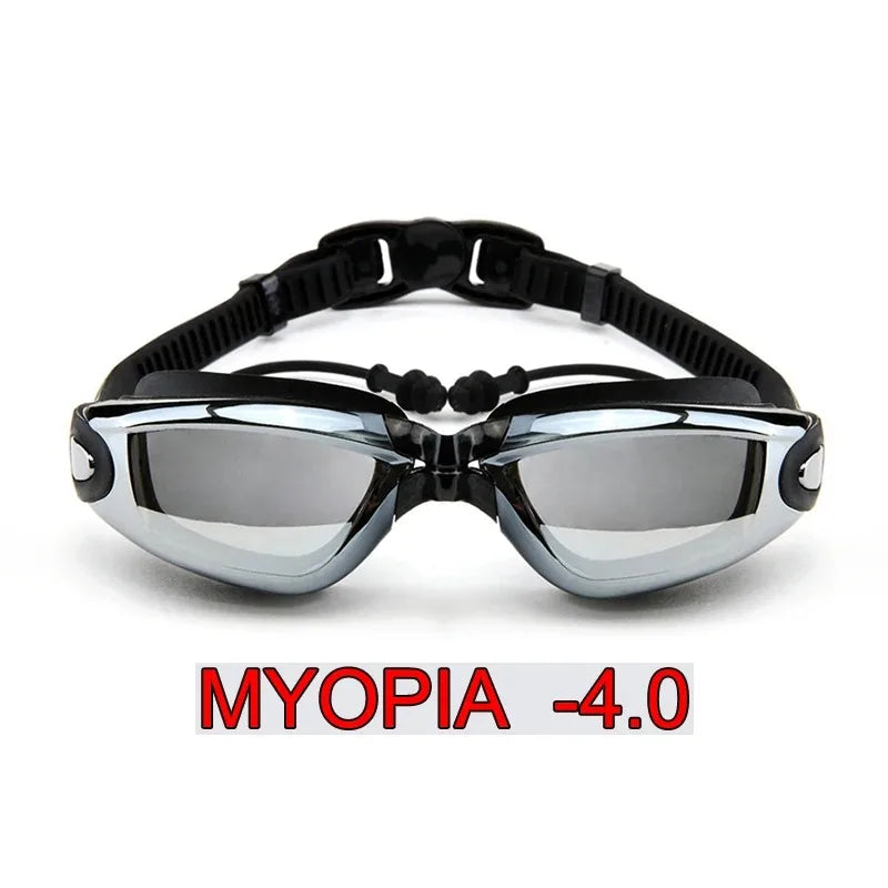 Prescription Myopia Swim Goggles Anti-Fog Waterproof | SAMAG