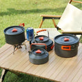 Portable Aluminum Camping Cookware Kit Lightweight - View 2 | SAMAG