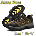 Winter Male Leather Casual Shoes Outdoor Summer Men Non Slip Lace Up Trekking Sneakers Winter Warm Cowboy Hiking Footwear Adult