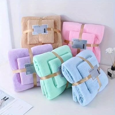 Bath Towels Set Super Soft Highly Absorbent Quick-drying | SAMAG