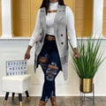 Women's Long Sleeveless Draped Open Front Sweater Vest Cardigan Side Pockets Button Daily Wear Going Out Date Draped Duster Vest