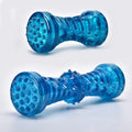 Resistant Bite Resistant Pet Toy Toothbrush Bone Sturdy Dog Toy Interactive Puppy Game Toy Dog Bone Rubber Puppy Chew Toy Dog