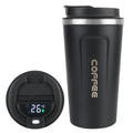 Thermo Cafe Coffee Mug Car Thermos Mug 380/510ML Leak_Proof Travel Thermo Cup for Tea Water Coffee Double Stainless Steel