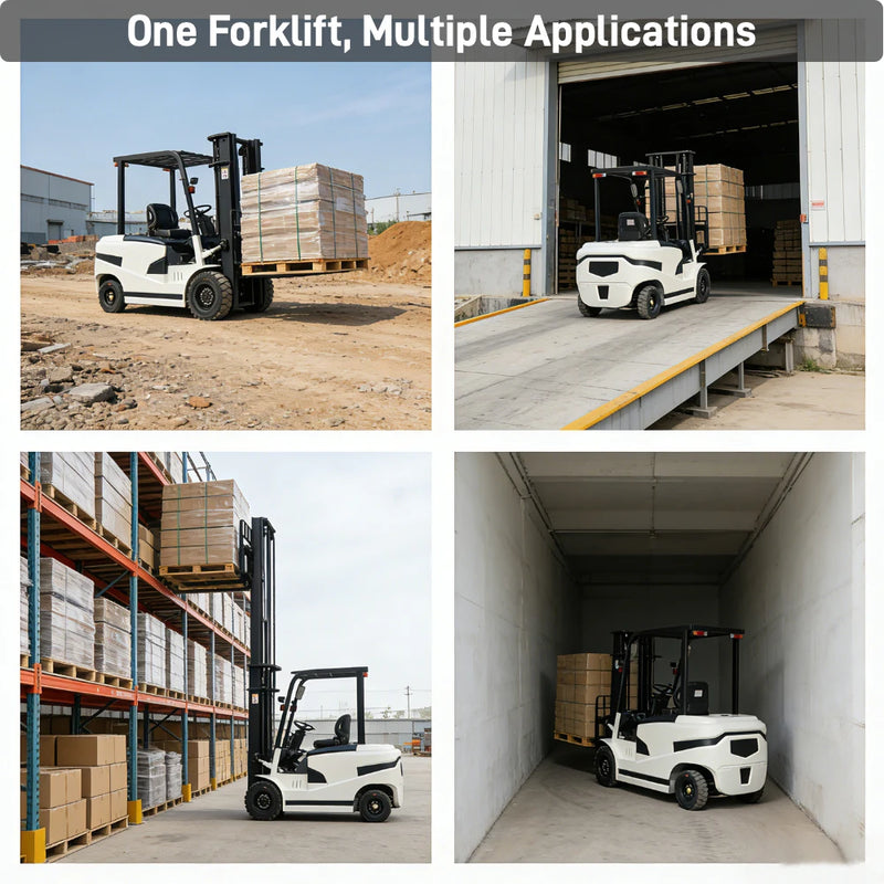 Electric Forklift Truck 1.5 Ton 2 Ton 3 Ton 5 Ton Mini Electric Forklift Montacarga jinwo Forklift Electric Lifter