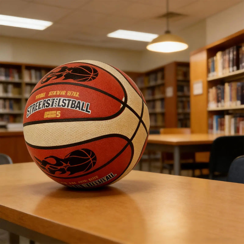 No Noise Basketball Higher Bounce Ball Airless For Indoor | SAMAG