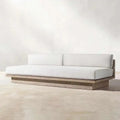 Japanese Style Waterproof and Sunscreen Garden Sofa, Minimalist Designer, Modern Garden Sofa, Artistic Outdoor Furniture, Divano