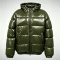 Europe America Stock Winter Men Hooded Cotton-padded Warm Jackets Cotton-padded Jackets Cotton-padded Coats and Men's Outerwear