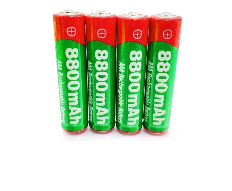 NEW AAA Rechargeable Battery 8800mAh 1.5V New Alkaline Rechargeable AAA Battery for Led Light Toy MP3 Long Life