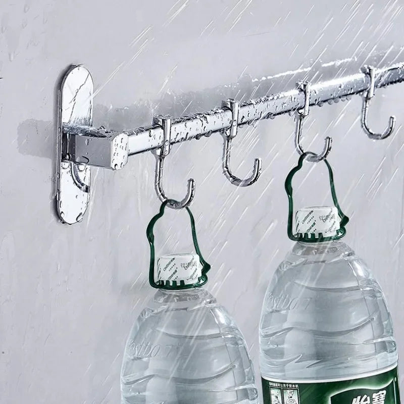 Punch - Free Hook Racks Kitchen Storage Knife Wall Hanging Pendant Multi - Function Pot Stainless Steel - View 6 | SAMAG
