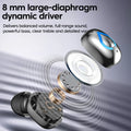 Mini Wireless Bluetooth Headphones With Microphone In-ear Single Earphones Handsfree Noise Canceling Headset For Game Driving