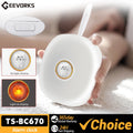 TS-BC670 Silent Vibration Alarm Clock Students Wake Up Strong Wake Artifact Creative Cute Pet Mute LED Digital Clock