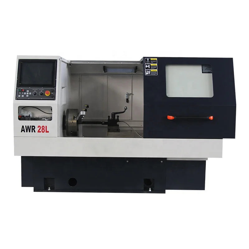 Ariow Linear Guide Wheel Repair Machine AWR28L Diamond Cut Alloy Wheel Cnc Lathe Machine on Truck
