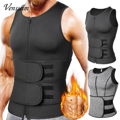Vensslim Men Body Shaper Waist Trainer Vest Slimming | SAMAG