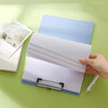 1pc A4 Plastic Color Folder with Clip - Durable Material, Multifunctional Writing Board for Exam Documents, Office Organization