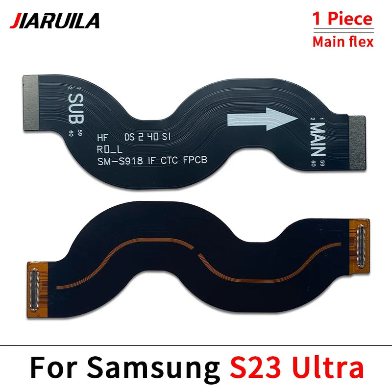 Main Flex Cable For Samsung S23 S22 S21 S20 Ultra S20 Fe S10 Plus S22 S23 S21 Plus S21 Connect Mainboard To LCD Screen Ribbon