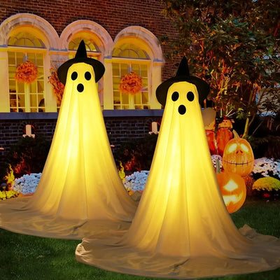 2 Packs Halloween Decorations Outdoor Cute glow Indoor | SAMAG