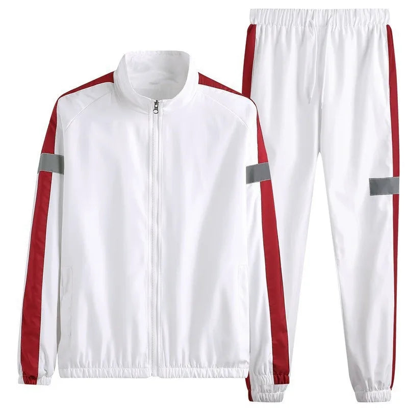 M - 6XL New Men's Sportswear Set from Japan South Korea Autumn Casual Wear Hooded Jacket Leg Tied Pants - View 7 | SAMAG
