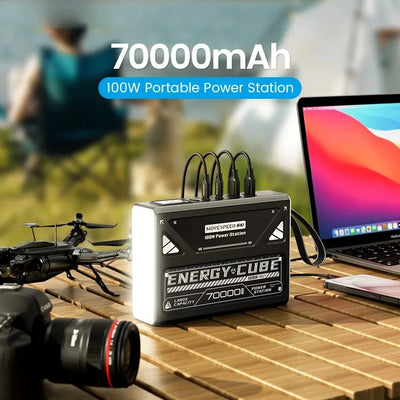 70000mAh Power Bank 100W Fast Charging Large Capacity USB | SAMAG