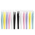 Stainless Steel Tweezers Jewelry Making Tools DIY Epoxy Resin Mold Color Kits Handmade Accessories - Visuel 6 | SAMAG