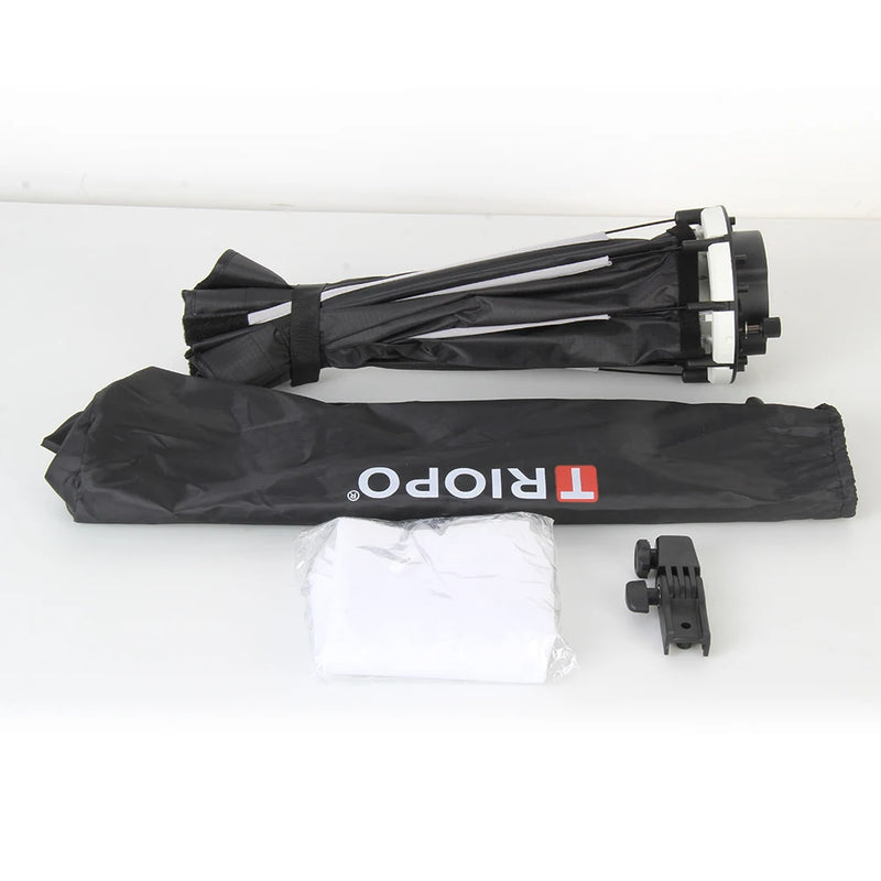 Triopo KX90 90cm KX65 65cm Speedlite Octagon Umbrella Softbox Outdoor Flash Soft Box for Godox V1 Speedlite Softbox ﻿