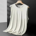 Men's Ice Silk Mesh Vest Lightweight Sports Summer Wear Sleeveless T - shirt Tank Top Casual Fashion - View 6 | SAMAG