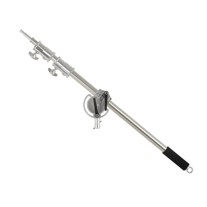 SH 2.9m Light Stand With Stainless Steel Kit Cross Arm  With Weight Bag Photo Studio Accessories Extension Telescopic Rod 2.49M