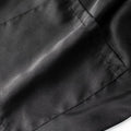 Men's Sleep Pj Black Suit Super-stylish Gorgeous Pajamas V-Neck Long Sleeve Robe And Shorts Nightgown Set For Relaxing Sleep Pjs