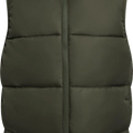 Customized Logo Windproof Winter Vest Thick Stand up Collar DIY down Cotton Sleeveless Jacket for Company Brand Printing