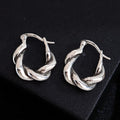 VENTFILLE 925 Sterling Silver CZ Star Moon Asymmetric Hoop Earrings for Women Girls Gold Silver Color Party Jewelry Gifts