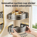 Tick on Suction Cup No - Drill Bathroom Corner Shelf for Shampoo Tissue Storage - View 2 | SAMAG