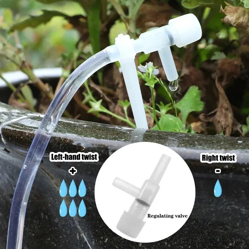 Automatic Watering Device, Transparent Capillary Tube, Drip Irrigation Arrow & Micro Spray Kit for Garden Potted Plants