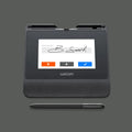 Wacom Color LCD Signature Pad Tablet  STU-540 5" Battery-free Pen 1024 Levels for Business