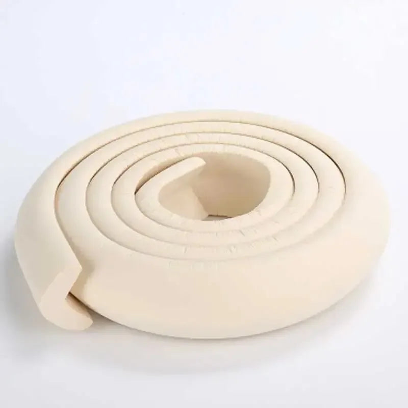 Self-Adhesive 2M Baby Table Edge Corner Bumper Safety Strips Anti-Collision Protector Strips for Indoor Household Furniture Desk