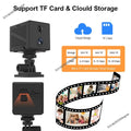 256/64GB 4G SIM Card Mini Camera 5MP 3000mAh Battery Wireless Wifi Night Vision Motion Detection CCTV Two-way voice IP Camera