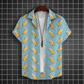 Hawaiian Shirt For Men 3d Beer Printed Short Sleeve Party | SAMAG