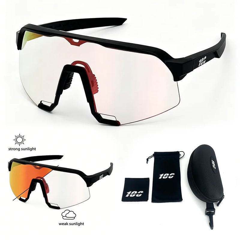 Bicycle Photochromic Sunglasses UV400 HD Lens MTB Cycling | SAMAG