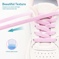 No Tie Shoe Laces Elastic Laces Sneakers Tennis Lock Shoelaces Without Ties Unisex Kids Adult Flat Shoelace Shoe Accessories