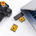 KODAK SD Card High speed SD Card U3 Class10 256GB 128GB 64GB 32G Full Size Flash SD Memory Card High Speed for Camera