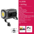Ulanzi VL-120Bi VL-120C 120W V-Mount COB Video Light Wireless APP Control 2700K-6500K CRI＞95 for Video Photography Studio