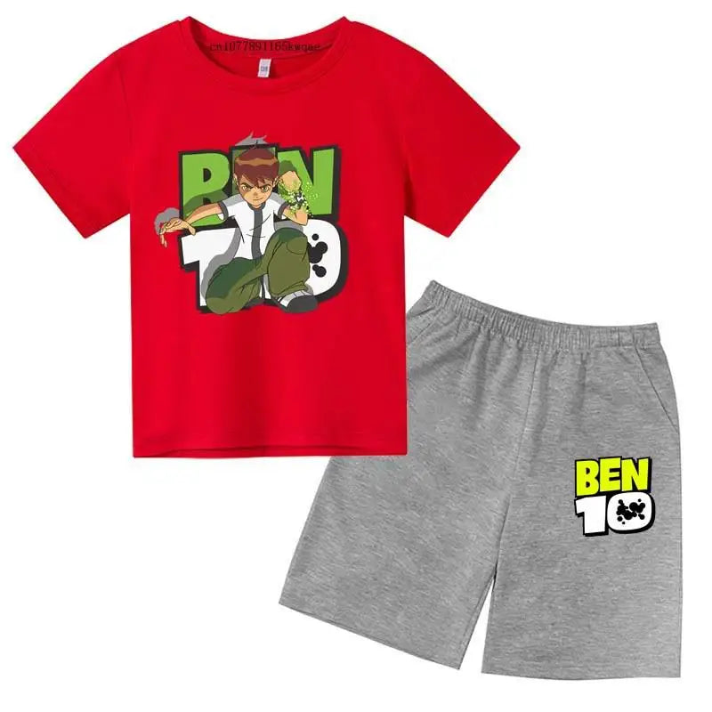 Kids Cartoon Ben Tennyson 10 Print Summer Breathable - View 8 | SAMAG