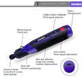 Mini Electric Drill Multifunctional Grinder 3 - Speed USB Power Tool with Engraving Pen and Accessories Set - View 3 | SAMAG