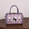 2026 new autumn and winter high-end texture handbag, niche design, fashionable rivets, Boston pillow bag, crossbody bag
