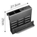 Knife Block without Knives, Wall Mounted Organiser, Kitchen Cutlery Holder for Cutting Boards - View 4 | SAMAG