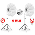 SH 2Pcs 50x70cm Photo Studio Kit With Softbox LED Bulbs Light Tripod for YouTube, Tiktok, Studio Portraits, Photography