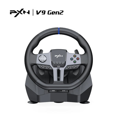 PXN V9 Gen2 Gaming Steering Wheel 270°/900° Racing | SAMAG
