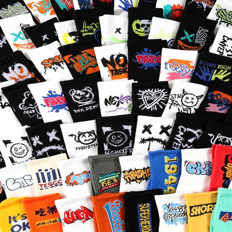 5/10/20 Double Random Graffiti Printed Men's and Women's | SAMAG