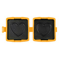 Portable Quick Heating Microwave Oven Toaster Removable Non-Stick Plates Silicone Microwavable Cookware Panini Press