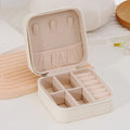 Double - layer Wooden Jewlery Box Ring Jewelry Boxes and Packaging with PU Leather Storage Organizer and - Visuel 9 | SAMAG