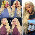 Facebeauty Color 613 Blonde Hair Weave 1/3/4 Bundles Peruvian Body Wave Remy Hair Bundle 8 To 30 inch Human Hair Weft Can Be Dye