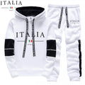 Italy Fashion Hooded Sweatshirt and Sweatpants Autumn | SAMAG